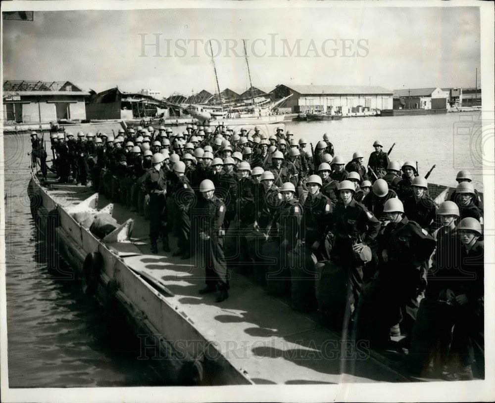 1956 Colombian Troops In Port Said - Historic Images