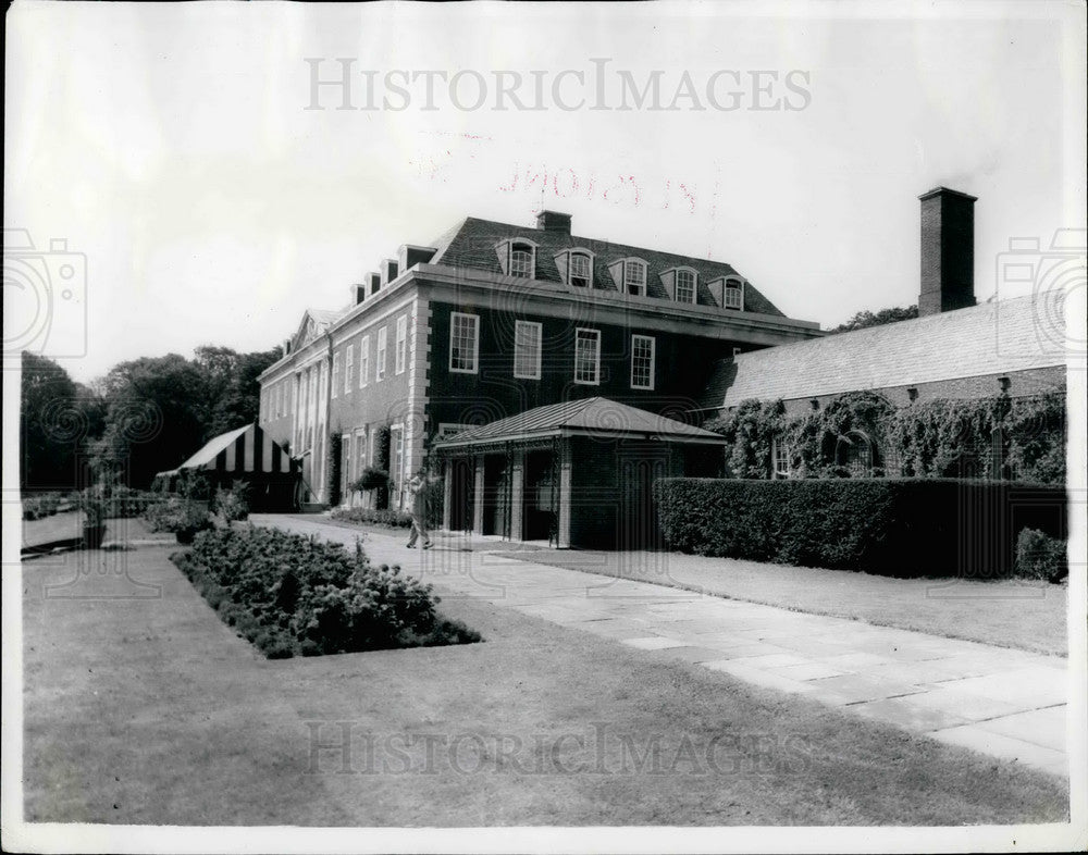 1959 Press Photo rear of the U.S. Ambassador&#39;s House in London - KSB19351-Historic Images