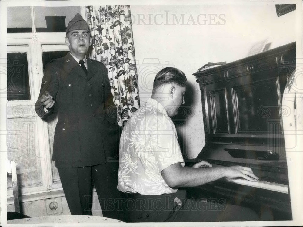 Press Photo Sepp Asam ,Munich boy now US soldier - KSB19567-Historic Images