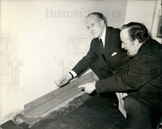 1969 Press Photo Work to Start Next Month On Strengthening Flats In London - Historic Images
