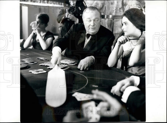 Press Photo Chemin-de-fer being played in London - Historic Images