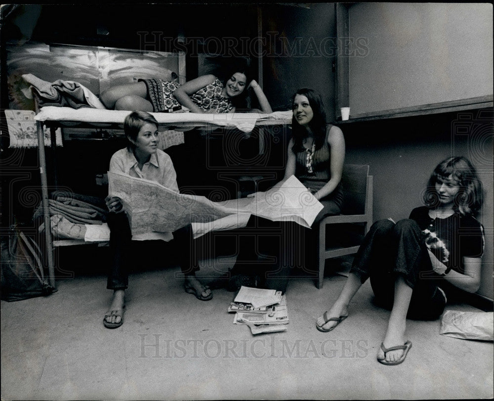 1970, "Hotels" For London's Shoestring Tourists: - KSB19975 - Historic Images