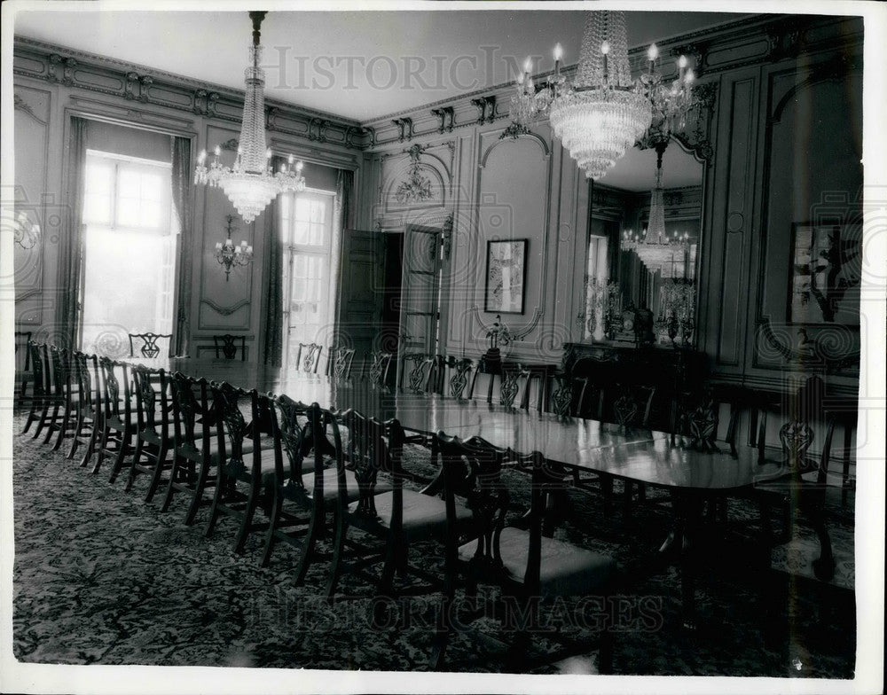 1959 Press Photo Winfield House, Regent's Park ,interior view - KSB20557 - Historic Images