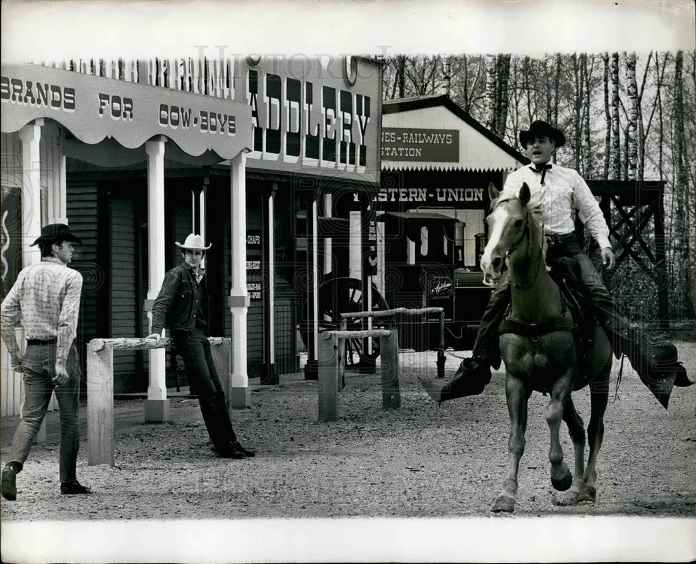 1966, A touch of the old west near Paris - KSB20597 - Historic Images