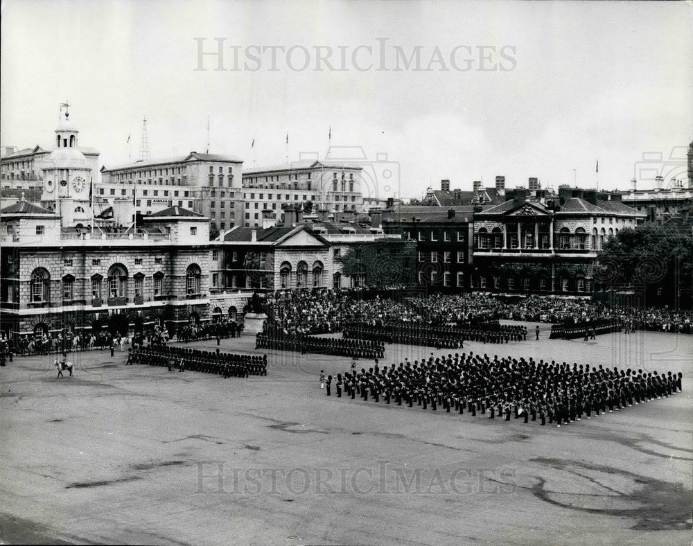 1971 Trooping the Colour ceremony for the Queens birthday - Historic Images