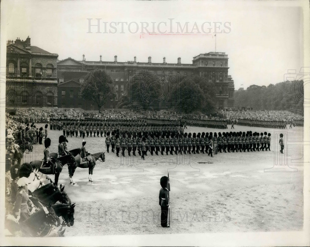 1960 Trooping The Colour Ceremony for the Queen's birthday - Historic Images