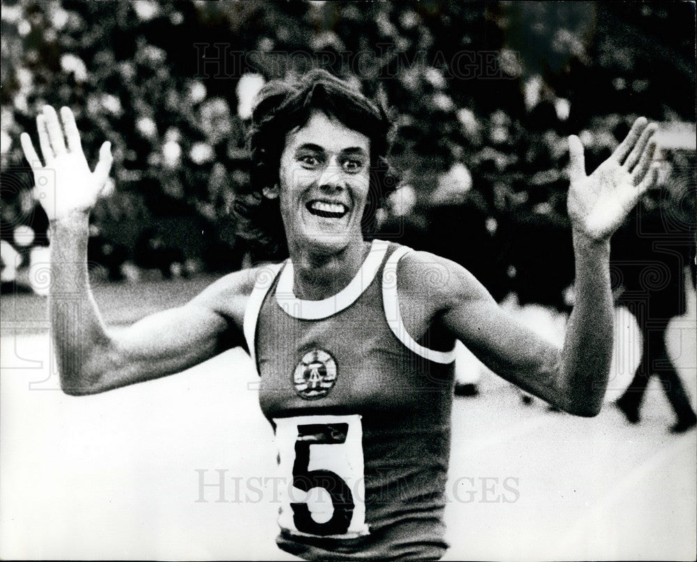 1973 Press Photo Gunhild Hoffmeister ,European Athletics Cup Finals - KSB21429-Historic Images