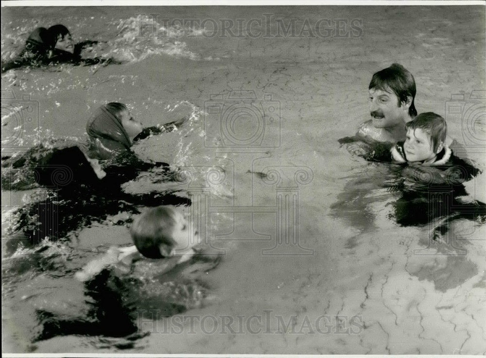 Swimming Course at Hamburg/West Germany  - Historic Images