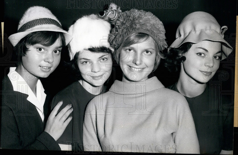 1959 Hats for teenagers-Historic Images