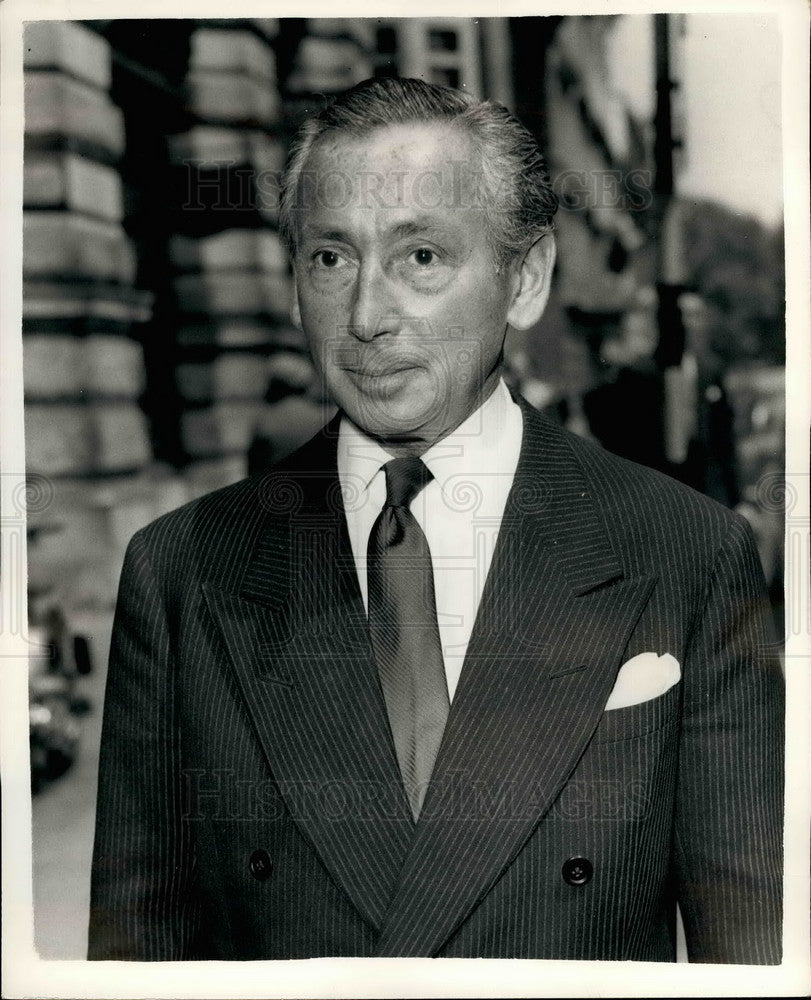 1958 Press Photo Mr. Levi Cohen,diamond buyer - KSB21495 - Historic Images