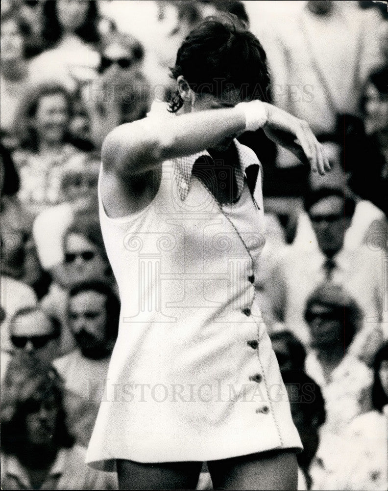 1973 Mrs. Margaret Court (Aust) at Wimbledon - Historic Images