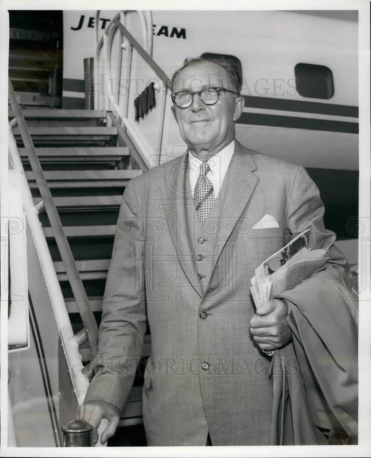 Press Photo Charles E. Wilson, President Of The People-To-People Foundation - Historic Images