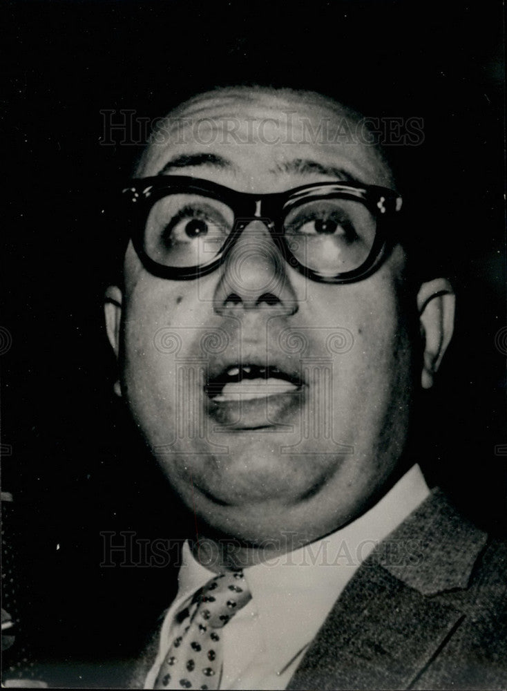 1959 Mohamed Yazid,spokesman of F.L.N. (National Liberation Front) - Historic Images