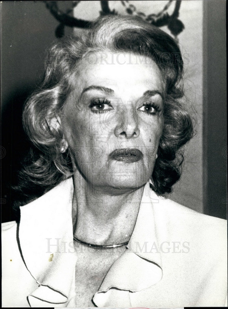 1989, Actress Joan Fontaine - KSB22057 - Historic Images