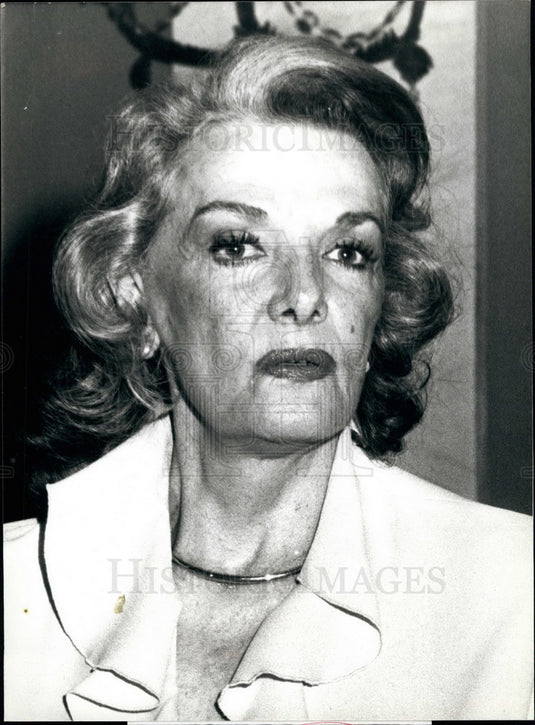 1989, Actress Joan Fontaine - KSB22057 - Historic Images