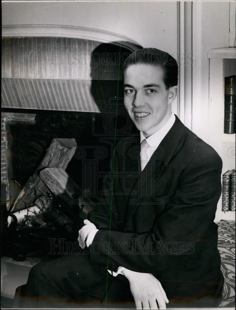 Press Photo A Portrait Of Prince Henri, Eldest Son Of The Count Of Paris - Historic Images