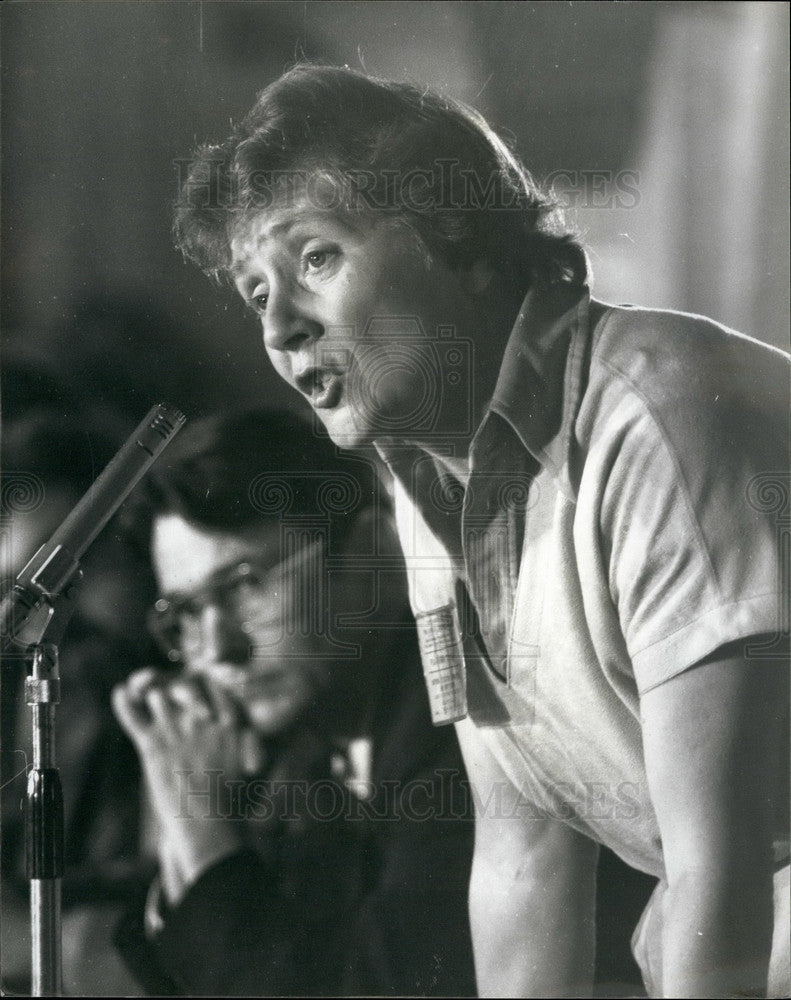 1980 Press Photo  Shirley Williams,CLV's Conference Rally - Historic Images