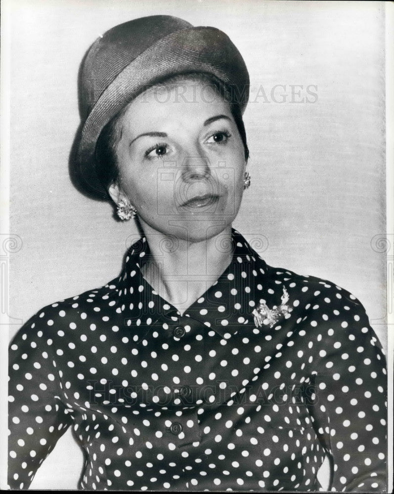 1974 Senora Isabel Peron Wife Late President Argentina - Historic Images