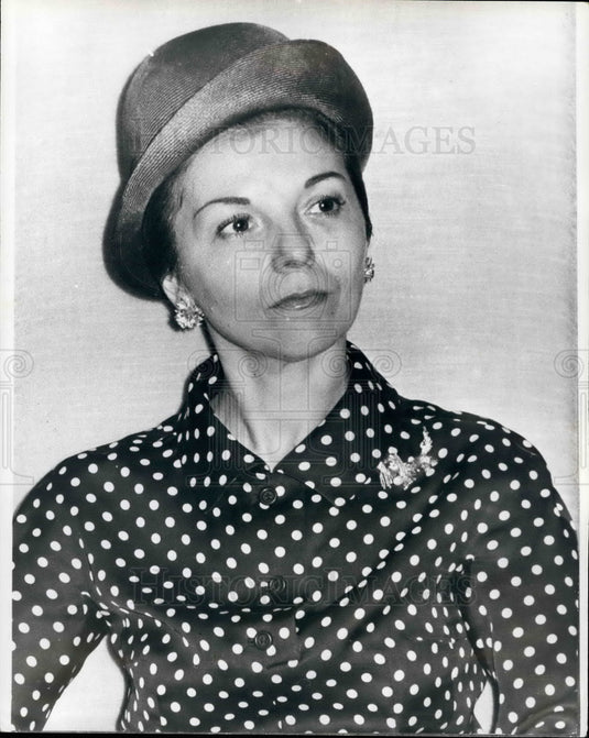 1974 Senora Isabel Peron Wife Late President Argentina - Historic Images