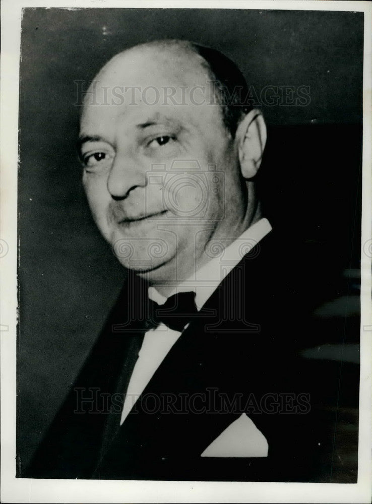 1954 Press Photo Doctor Pavone Police Commander Rome Cabinet Trial - Historic Images