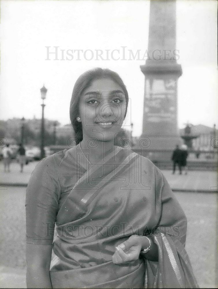 Miss Patel , High Official of the Indian Trade Ministry  - Historic Images