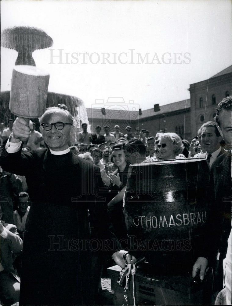 Press Photo Prof. Dr. Pascher,Rector of a university - KSB22945 - Historic Images