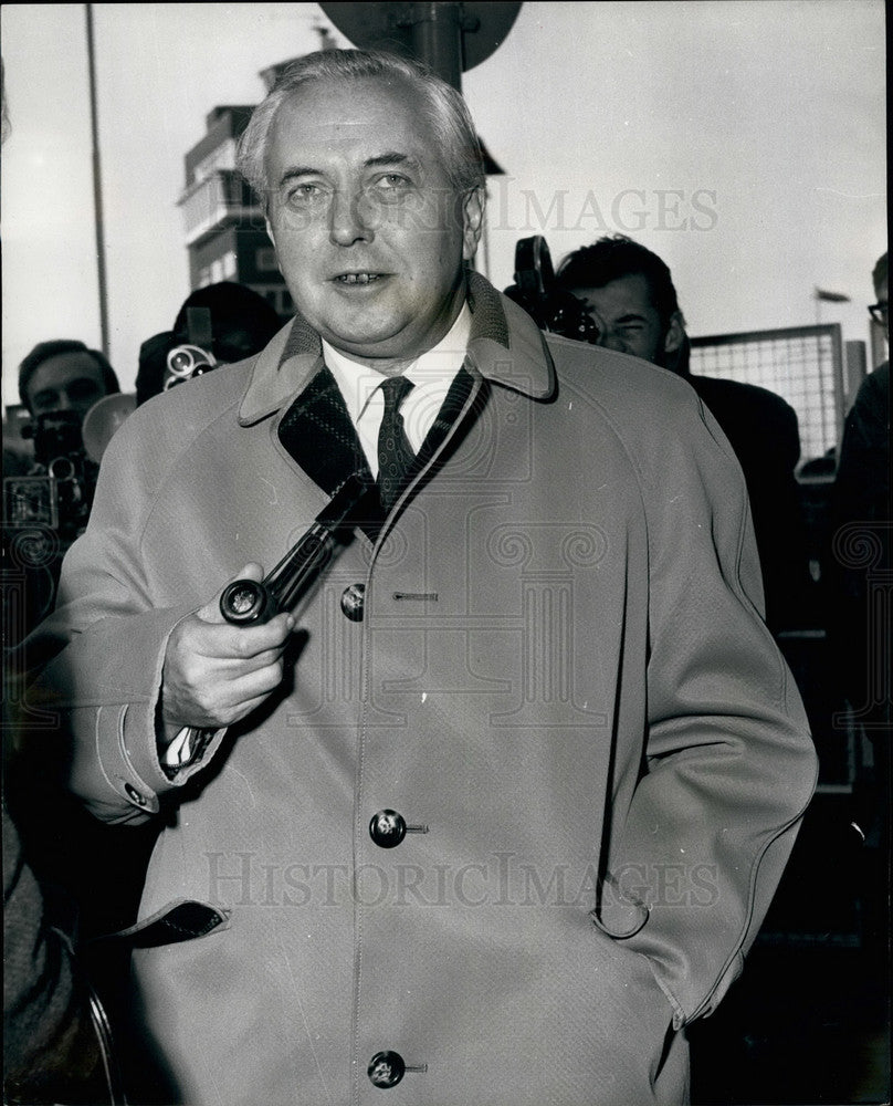 1966 Press Photo Mr. Harold Wilson - KSB23009 - Historic Images