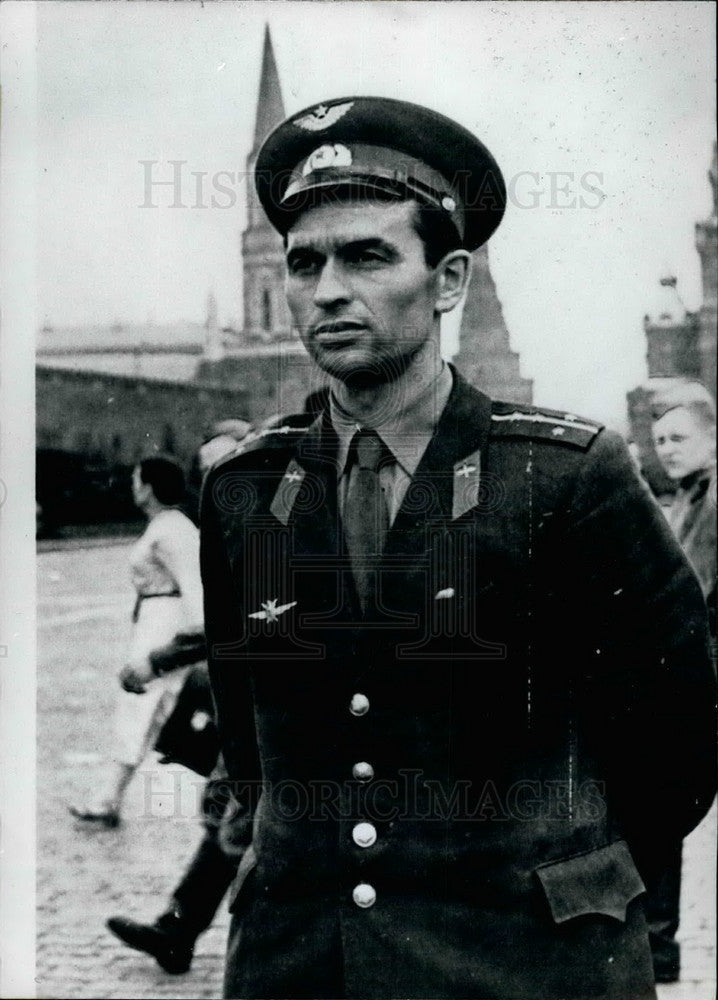 1960, Soviet pilot Colonel Wassili Poljakow - KSB23127 - Historic Images