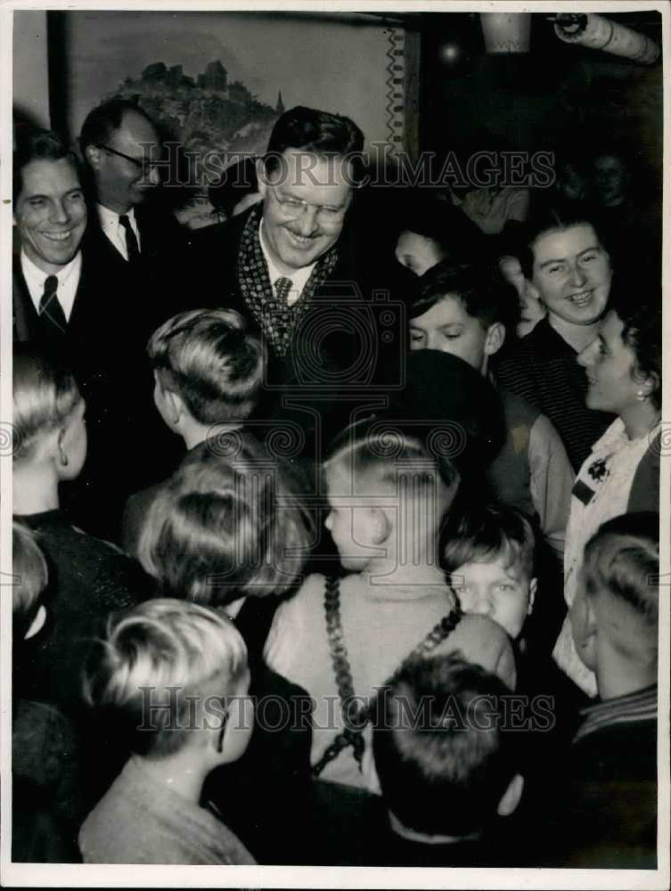 1952 Ambassador Paul Porter in Berlin.  - Historic Images