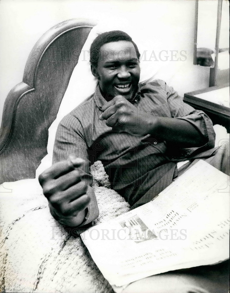 1969 Charles Polite, American Heavyweight, At Regent Palace Hotel - Historic Images