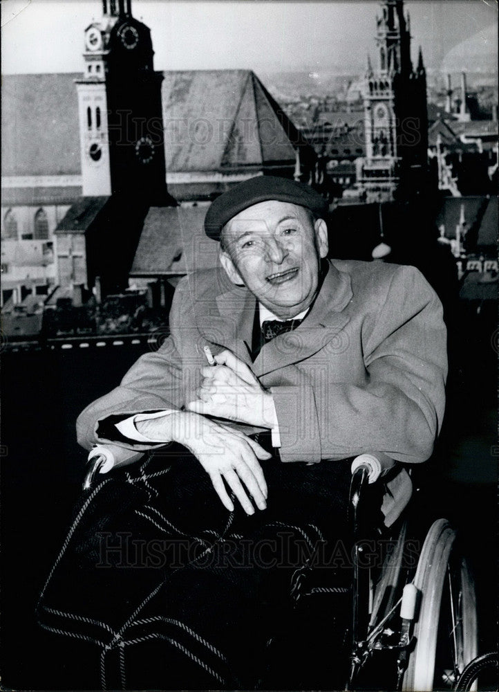 1965, Franz Schonberner Author Former Editor Chief Simplicissimus - Historic Images