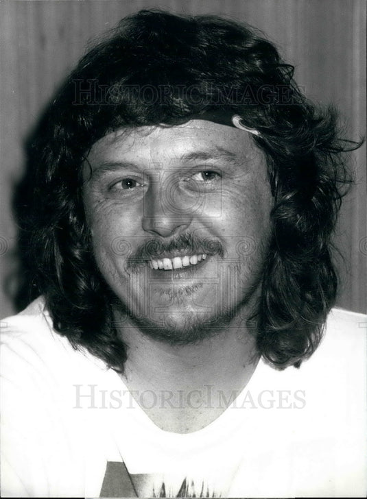 1989 Press Photo Italian Blues-Rock-Star "Zuccher" - KSB23451 - Historic Images