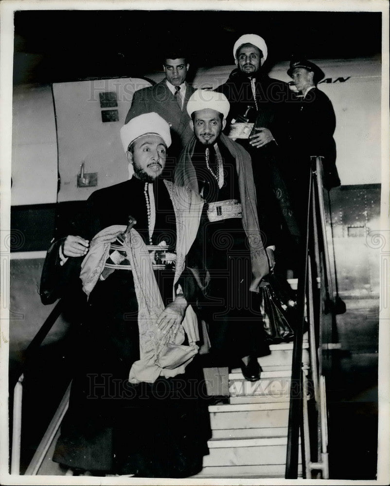 1953 Saif El Yslam Copenhagen London Ambassador Sheik Ibraham - Historic Images