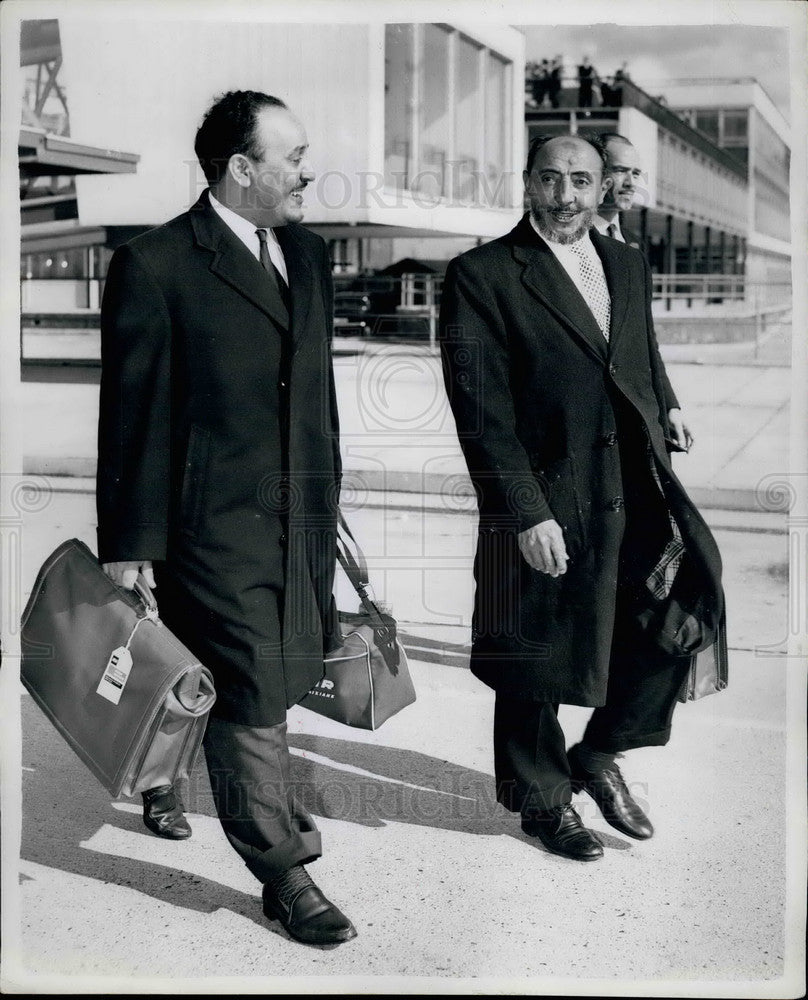 1962, Prince Seif Al Hassan Yemen Leaves London Airport - KSB23537 - Historic Images