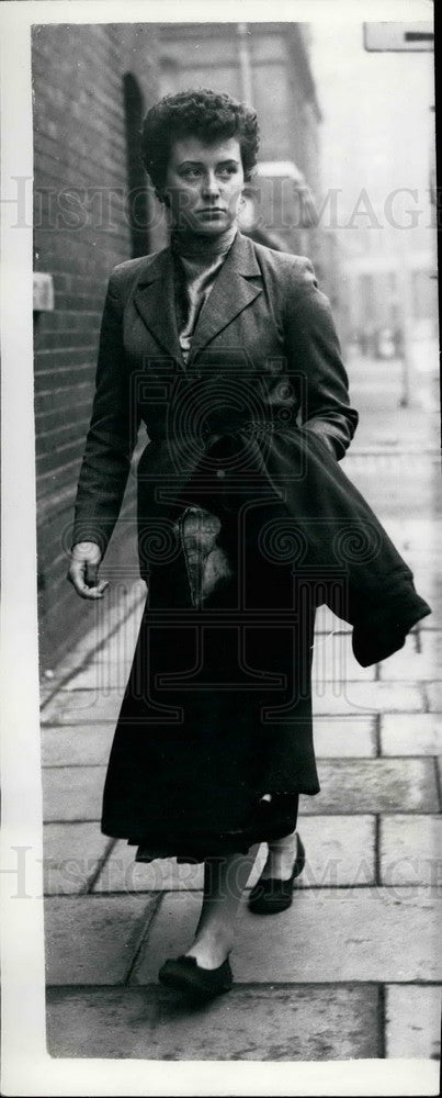 1956 Press Photo Ann Frances Robinson,circus girl - KSB23811 - Historic Images