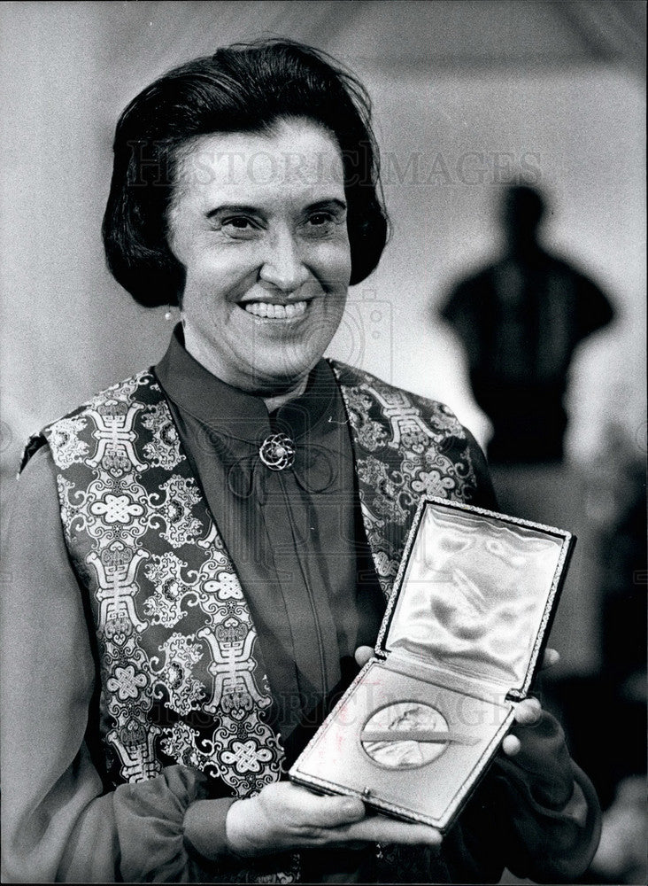 Press Photo Nobel ,Medicine Laureate Rosalyn Yalow - KSB24009 - Historic Images