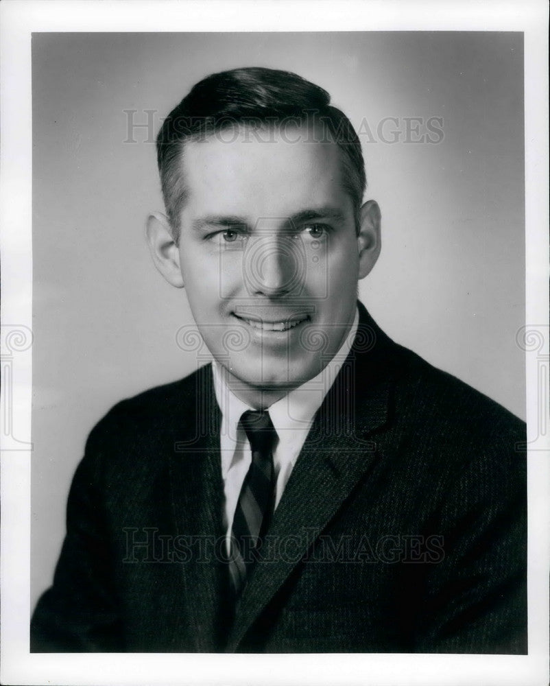 Press Photo Robert S. Foote, Tunnels And Bridges Department, Port Of New York - Historic Images