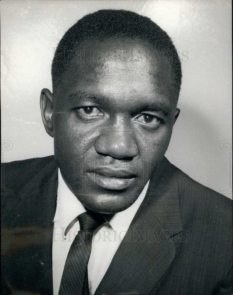 Press Photo Hon. S. Wina M.P,Zambia Ministry of Health and Finance - KSB24313 - Historic Images