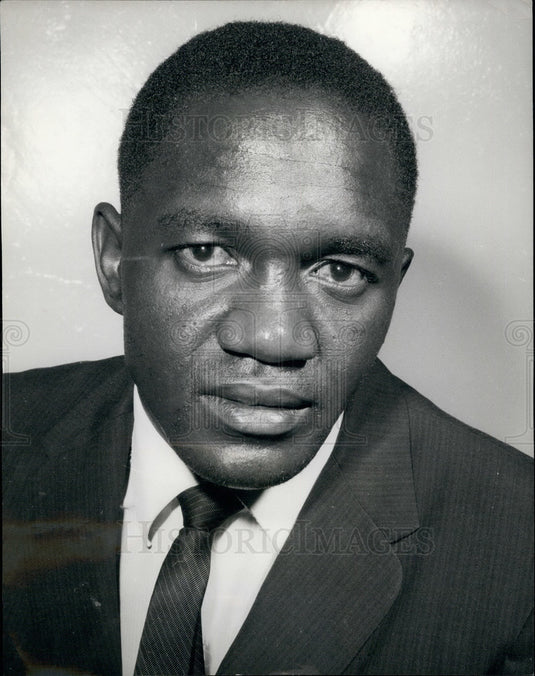 Press Photo Hon. S. Wina M.P,Zambia Ministry of Health and Finance - KSB24313 - Historic Images