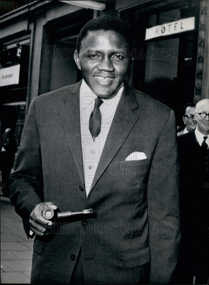 Press Photo Northern Rhodesia&#39;s Finance Minister,Mr. Arthur Wina - KSB24315- Historic Images