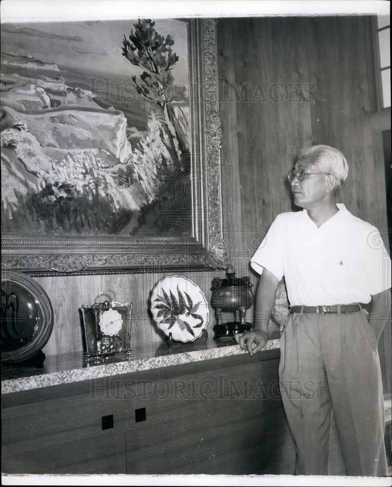 1960 Japan's Foreign Minister ,Aiichi Fujiyama - Historic Images