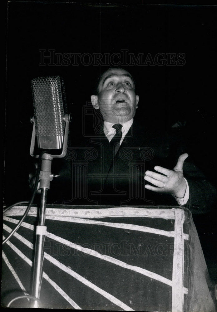 1955 Press Photo Mendes-France,French Radical - KSB24409 - Historic Images