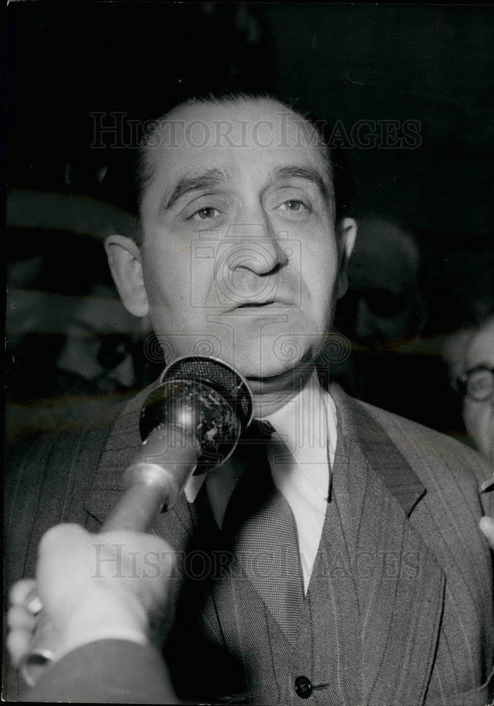 1953 Press Photo Mendes-France,forming the new French Cabinet - Historic Images