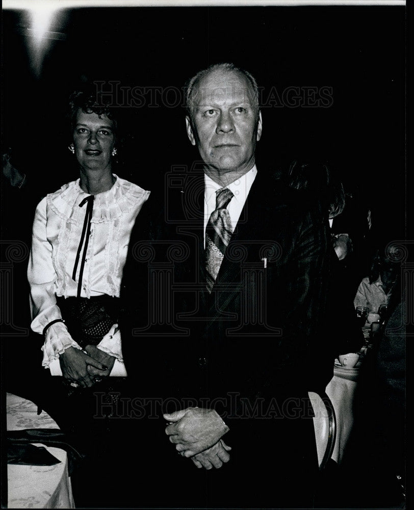 1974 Press Photo VP Ford - Historic Images