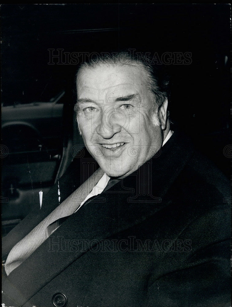 1971, Henry Ford II arrives in London - KSB24487 - Historic Images