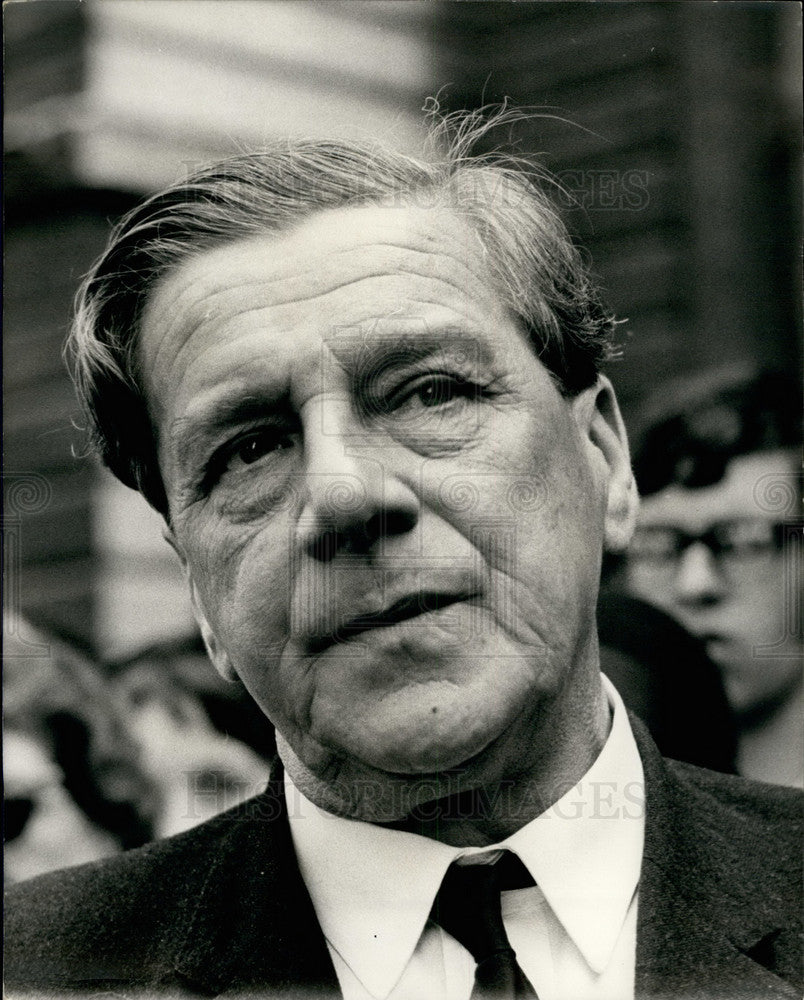 1969 Press Photo Victor Feather, acting general secretary of the T.U.C.,-Historic Images