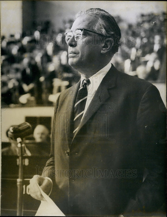 1966 Press Photo Mr. De Freitas ,British Lawyer - KSB24793-Historic Images