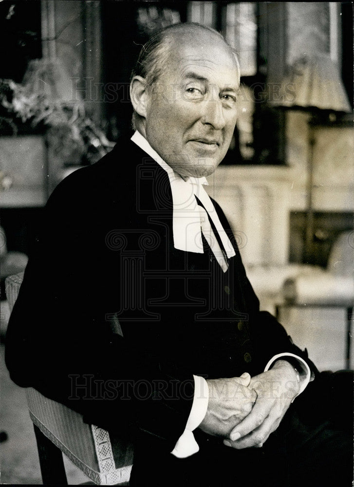 1965, ir Harry Hylton-Foster,Speaker of the House of Commons - Historic Images