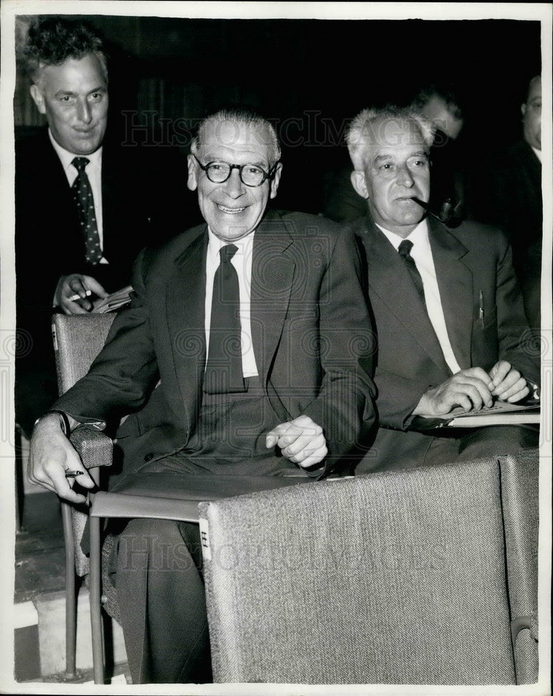 Press Photo Frank Foulkes of the E.T.C. at Trades Union Congress - Historic Images