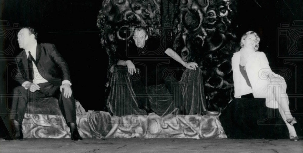 1965 Press Photo Actors in rehearsals to the Richard-Wagner-Festival - KSB25083 - Historic Images